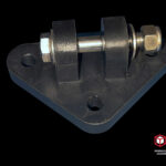 Base para flappers en nylamid / Nylamid mount for flappers