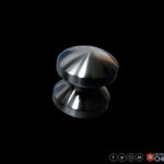 Botón para gabinete en acero inoxidable / Stainless steel cabinet button